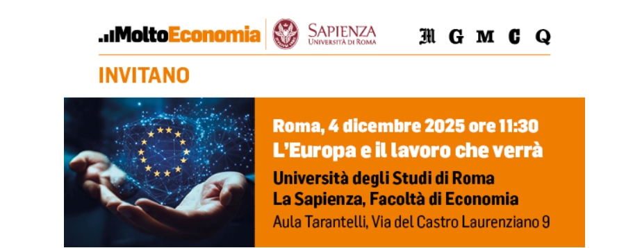 L'Europa e il lavoro che verrà